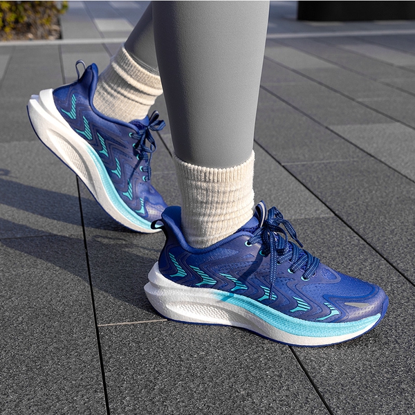 [FlyLife] Women's Breathable Lifestyle Sneakers - BLUE - 7